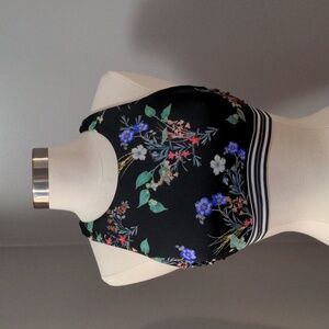 Athleta Floral Swim Suit Top